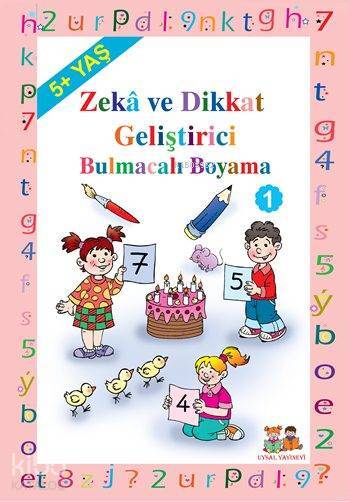 Zekâ Geliştirici Bulmacalı Boyama (5+ Yaş) Okul Öncesi - 1