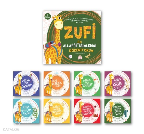 Zufi İle Allah’ın İsimlerini Öğreniyorum(8 Kitap) - 1
