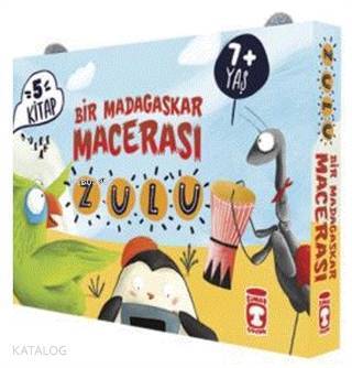 Zulu ile Bir Madagaskar Macerası - Set (5 Kitap Takım) - 2